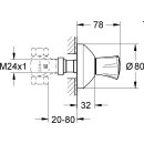 Grohe Fertigset UP-Ventil Costa Neu Oberbau Einbautiefe...