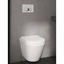 Vitra S100 Wand-Tiefspül-WC geschl. Form Ausld. 540mm randlos verdeckte Bef. weiß