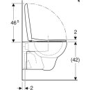 Geberit Wand-Tiefspül-WC Renova Set m WCSitz Bef. v....