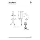 Herzbach DEEP iX Waschtisch-Einlochbatterie M-Size