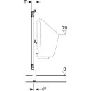 Geberit Duofix Urinal-Element für Aufputz-Druckspüler BH 1120 - 1300mm