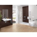 V+B Wand-Tiefspül-WC Vita O. NOVO randlos längerer Zulauf 360x700mm weiß