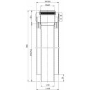 Atec Rohr PolyTwin konzentrisch, kürzbar, DN 60/100...