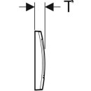 Geberit Betätigungsplatte Twinline30 f...