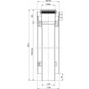 Atec Rohr PolyTwin konzentrisch, kürzbar, DN 60/100...