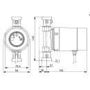 Grundfos Zirkulationspumpe COMFORT 15-14 BXU PM, PN 10, G...