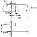 GROHE 2-Loch-WT-Wandbatterie Essence 29193_1 FMS...