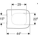 Geberit WC-Sitz Renova Plan e Bef. v o Schar. MS VC m AA u QRS we