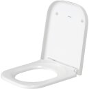 Duravit WC-Sitz Happy D.2 Scharniere edelstahl mit Softclose weiss