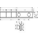 HG Fertigset Thermostat RainSelect für 2 Verbraucher...