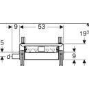 Geberit Kombifix Dusch-Element Wandablauf d= 50