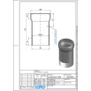 LORO-X Anschluss-Stück AG DN 50x2 mit...