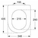 WC-Sitz PRESSALIT MAGNUM Nr.104 inkl.Festscharnier B 33,...