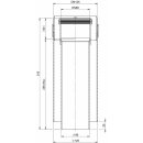 Atec Rohr PolyTwin konzentrisch, kürzbar, DN80/125...