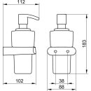 Keuco Pumpe Elegance für Schaumseife, lose verchromt