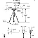 Grohe Waschtischarmatur Eurosmart CE ND IR-Elektronik,...