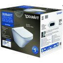 Duravit Wand-WC DuraStyle Rimless pl WC-Sitz m. Absenkaut. mit Befestig.