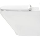 Duravit Wand-WC DuraStyle Rimless pl WC-Sitz m. Absenkaut. mit Befestig.