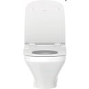 Duravit Wand-WC DuraStyle Rimless pl WC-Sitz m. Absenkaut. mit Befestig.