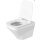 Duravit Wand-WC DuraStyle Rimless pl WC-Sitz m. Absenkaut. mit Befestig.