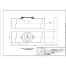 LORO-X-Regenstandrohr 05510 DN 125, rund, Reinigungsoeffnung 1000mm