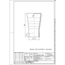 LORO-X Anschluss-Stück AG DN 50x11/2 mit...