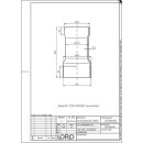 LORO-X Anschluss-Stück AG DN 40x2 mit...