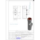 LORO-X-Reinigungsrohr 00550. DN 50, mit runder...