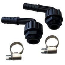 Zapfadapter-Set für Wasserhähne, M22 x ¾" und M24 x ¾"