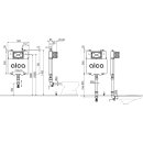 AM1112 Basicmodul Slim WC Spülkasten für Einmauerung