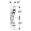 Geberit Duofix Element für Dusche, 130 cm, mit...