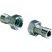 Wasserzähler Verschraubung 1/2" verchromt