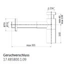 Herzbach LIVING iX Flaschensiphon 1 1/4" Edelstahl