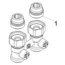 Schlösser Zweirohrhahnblock 1/2" Durchgangsform