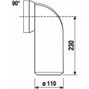 Sanit WC-Anschlussbogen 90° / DN 100