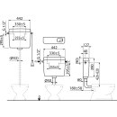 AlcaDrain Spülkasten A93-1/2" Dual-Spülung...