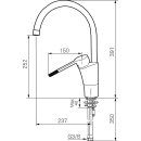 Mora MMIX Care Spültisch-Einhebelmischer