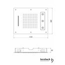 Herzbach Regenbrause Multifunktion 3 630 x 480 mm