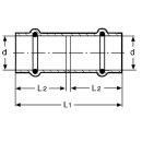 15mm Muffe I/I Kombifitting Frabo DVGW