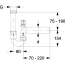 Haas PP-Röhrensiphon 1 1/2" DN40 mit...