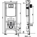 Sanit WC-Element INEO PLUS für Keramiken